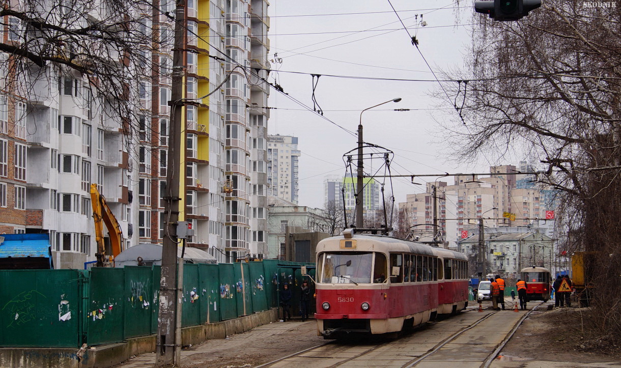 Киев, Tatra T3SU № 5830