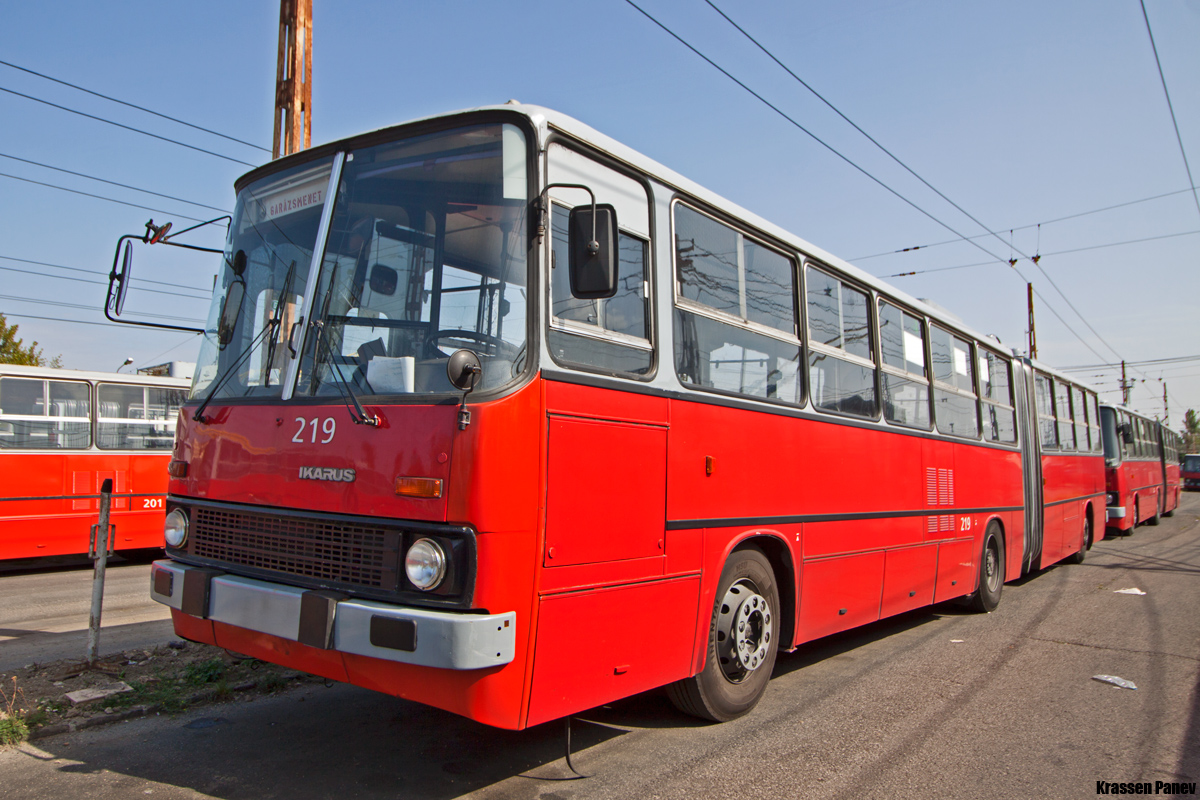 Будапешт, Ikarus 280.94 № 219; Будапешт — Троллейбусный парк Будапешт, Ikarus 280.94 № 219; Будапешт — Троллейбусный парк