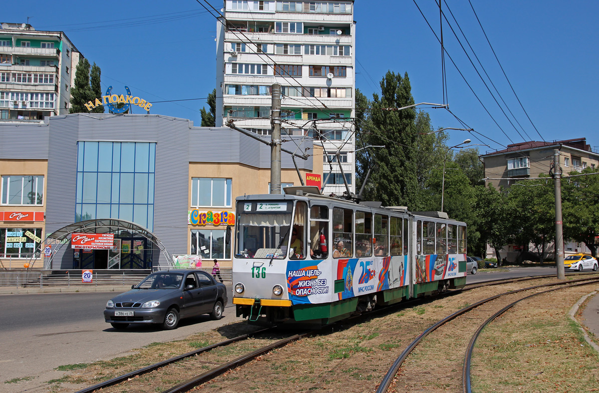 Пятигорск, Tatra KT4SU № 136