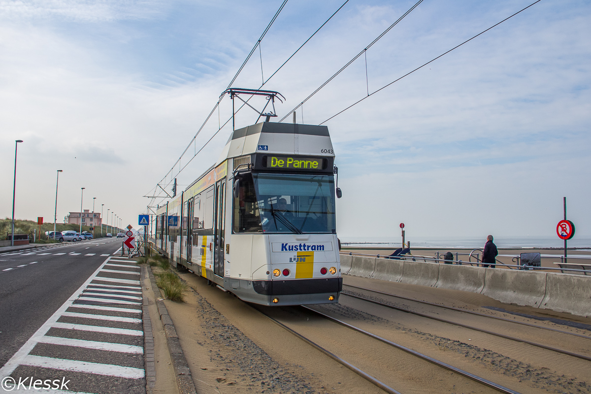Tram du Littoral, BN/ACEC type 6000 8-axle N°. 6043