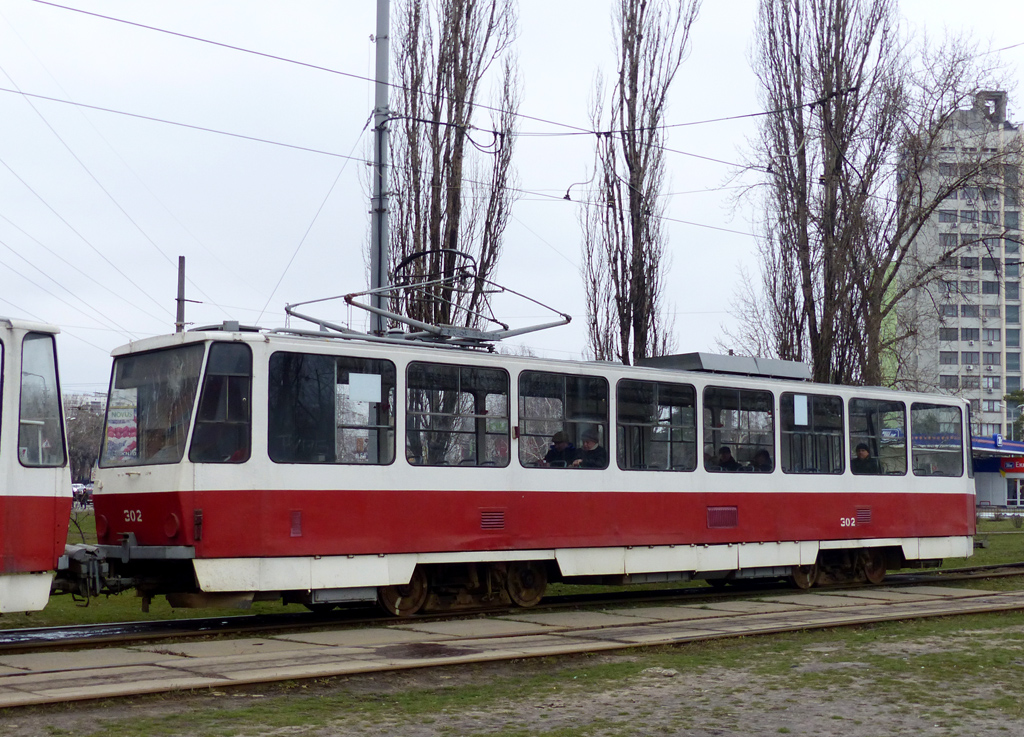 Киев, Tatra T6B5SU № 302