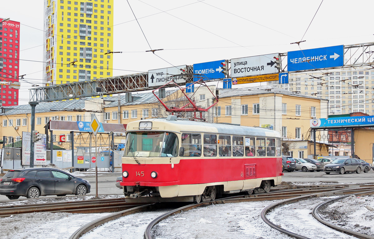 Yekaterinburg, Tatra T3SU č. 145