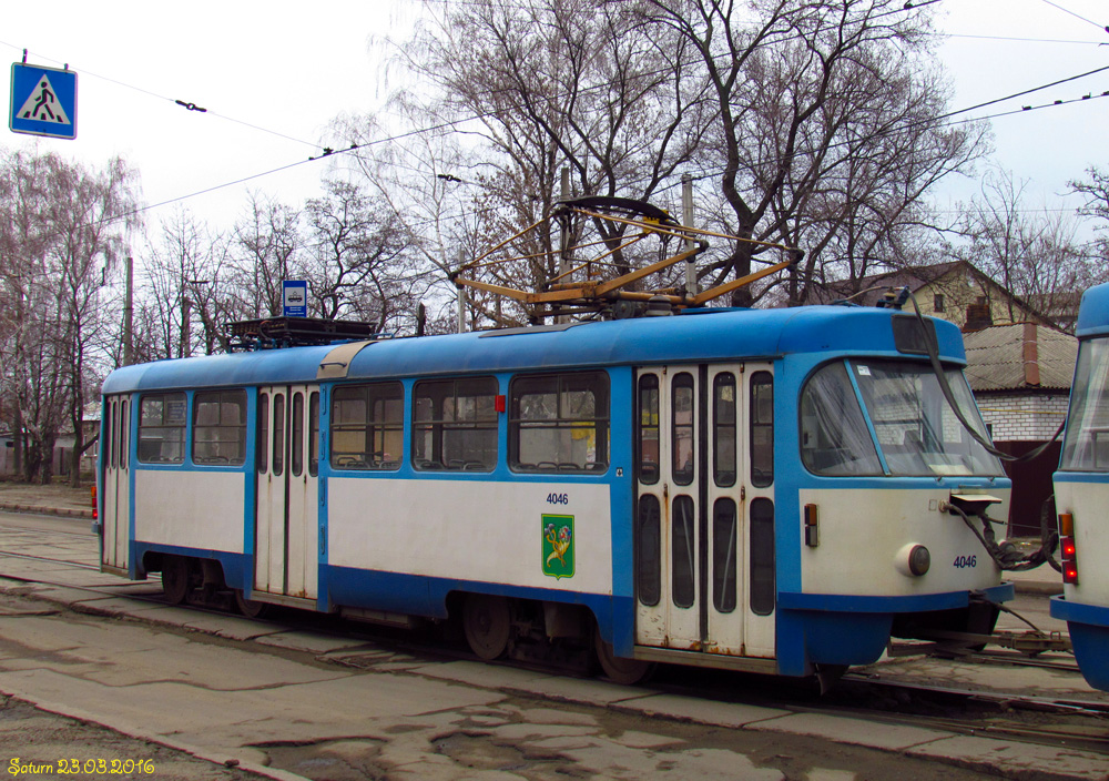 Харьков, Tatra T3A № 4046