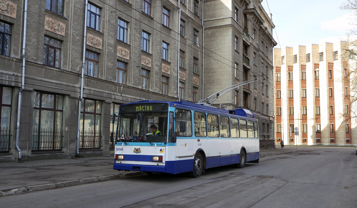 Рига, Škoda 14Tr18/6M № 24149