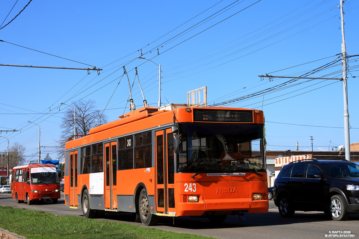 Краснодар, Тролза-5275.05 «Оптима» № 243