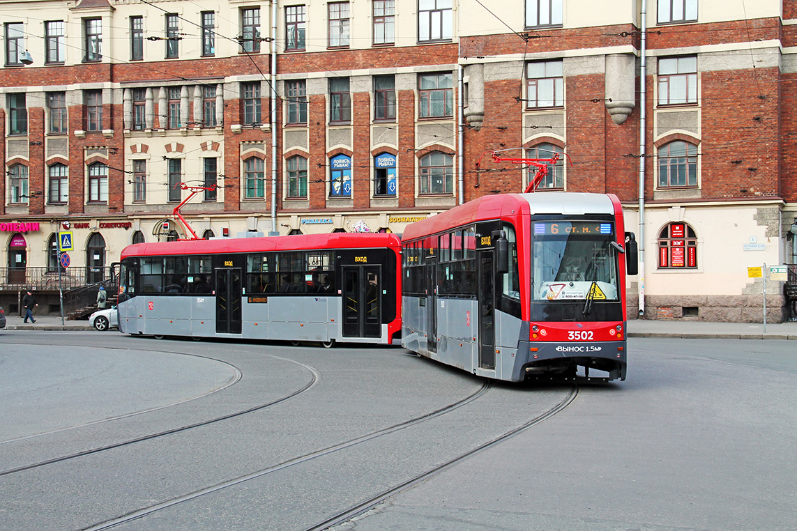 Санкт-Петербург, ЛМ-68М3 № 3502