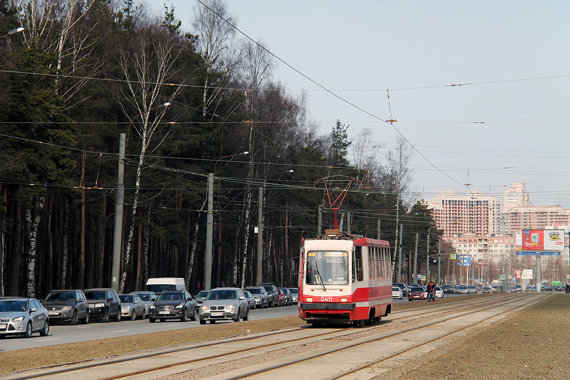სანქტ-პეტერბურგი, 71-134K (LM-99K) № 0411 სანქტ-პეტერბურგი, 71-134K (LM-99K) № 0411