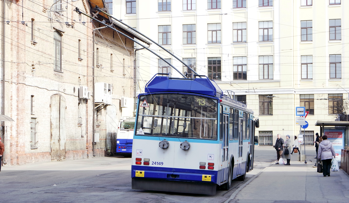 Рига, Škoda 14Tr18/6M № 24149