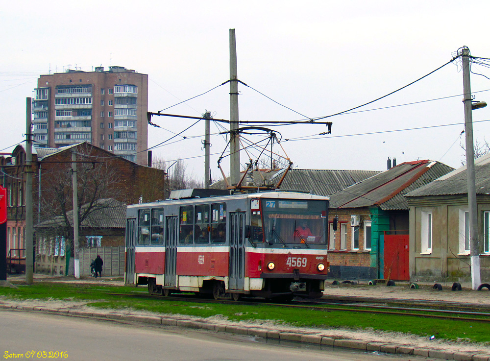 Харьков, Tatra T6B5SU № 4569
