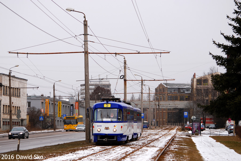 Riga, Tatra T3A — 30199