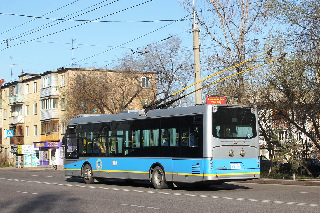 Алматы, YoungMan JNP6120GDZ (Neoplan Kazakhstan) № 1205 Алматы, YoungMan JNP6120GDZ (Neoplan Kazakhstan) № 1205