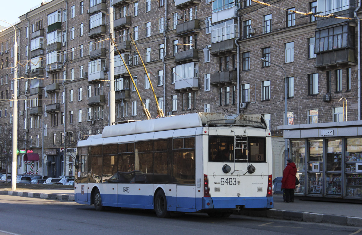 Москва, Тролза-5265.00 «Мегаполис» № 6483