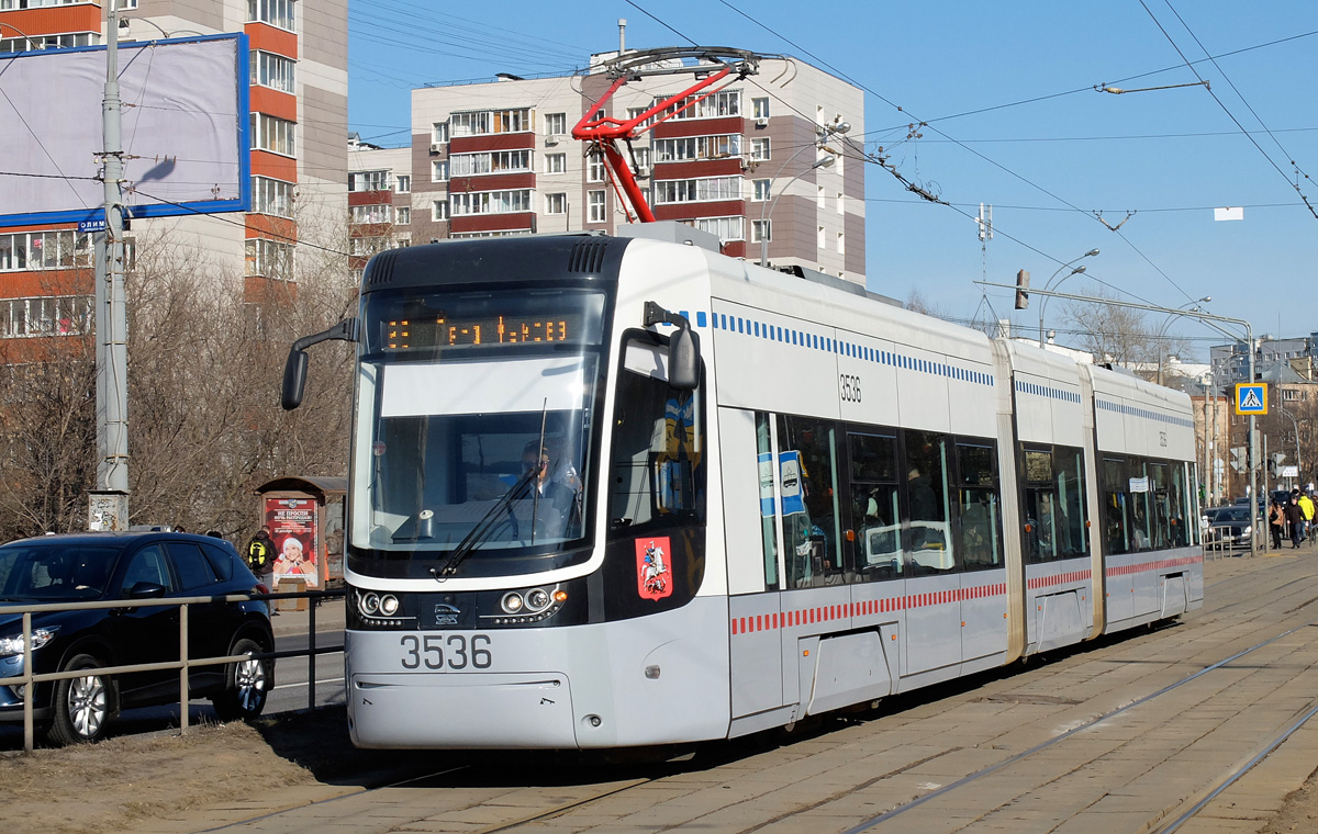 Москва, 71-414 (Pesa Fokstrot) № 3536