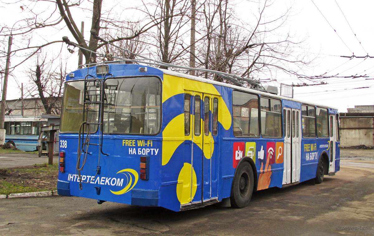Черкассы, ЗиУ-682В-012 [В0А] № 338