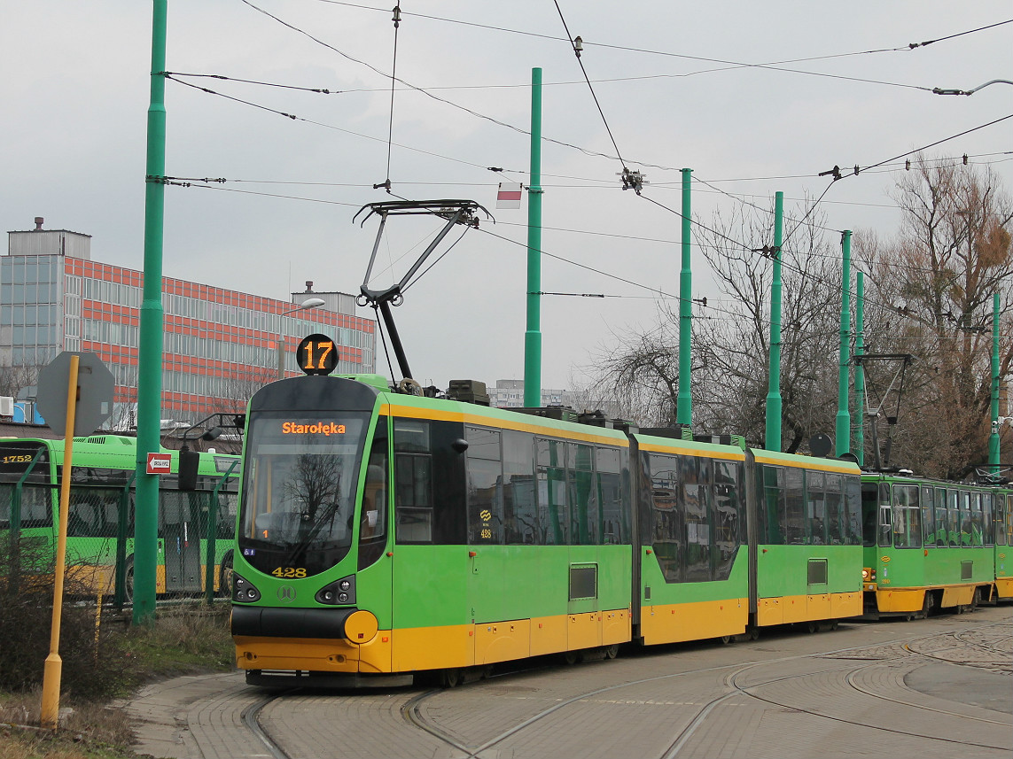Poznań, Modertrans Moderus Beta MF 02 AC № 428