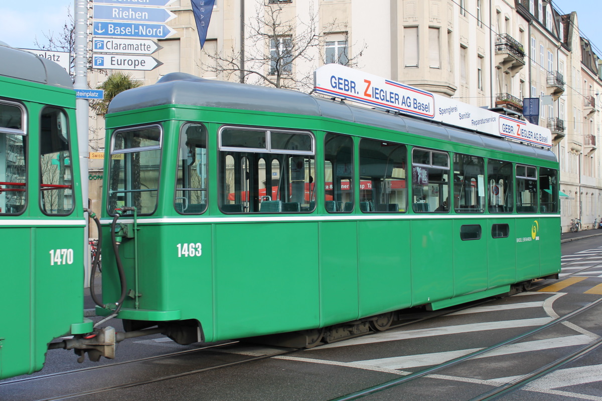 Базель, FFA/SWP B4N № 1463