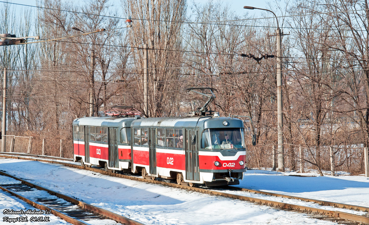 Кривой Рог, Tatra T3SU № 042