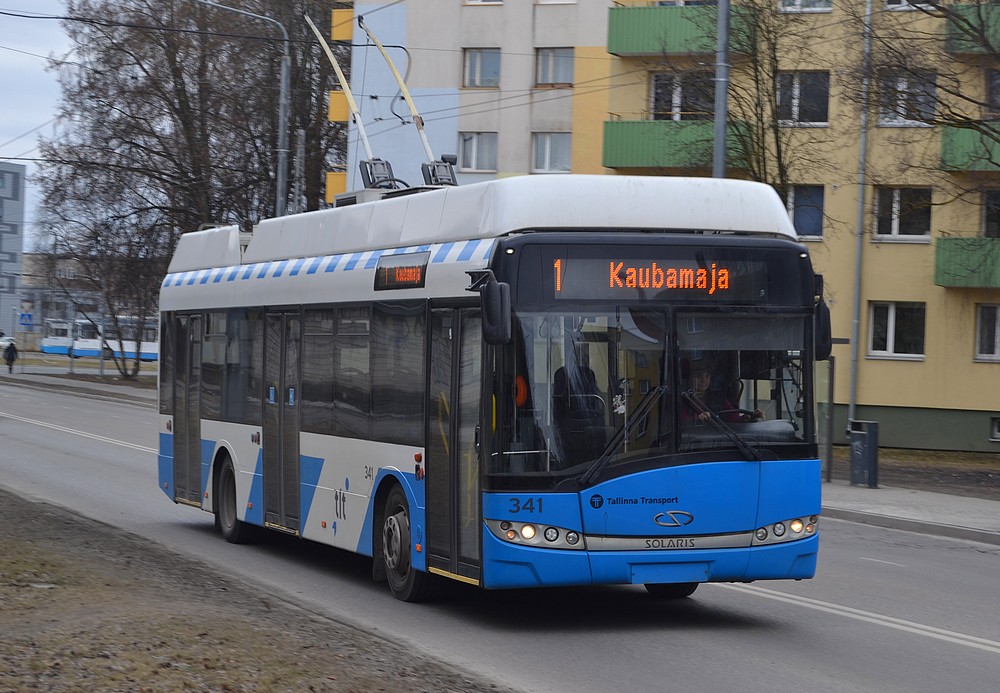 Tallinn, Solaris Trollino III 12 AC № 341