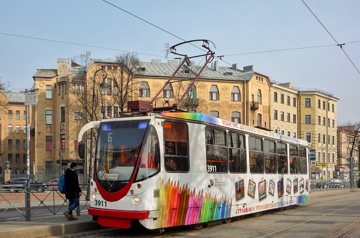 Санкт-Петербург, 71-134А (ЛМ-99АВН) № 3911