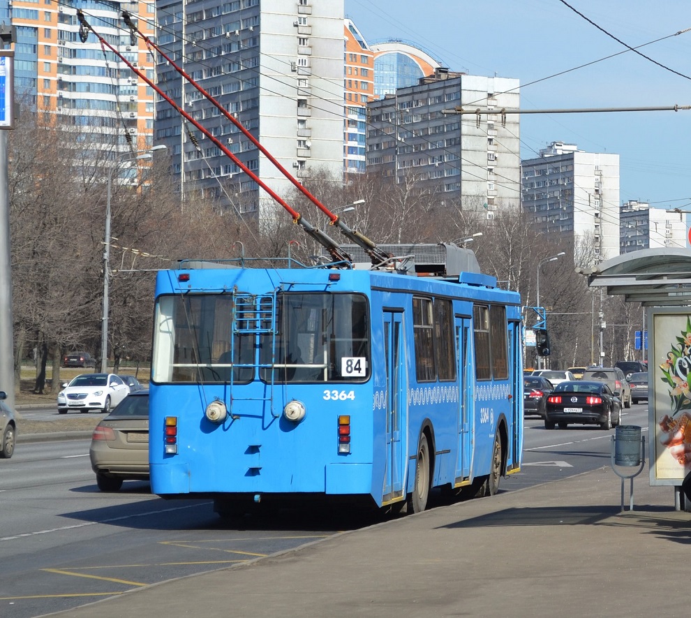 Москва, ЗиУ-682ГМ1 (с широкой передней дверью) № 3364