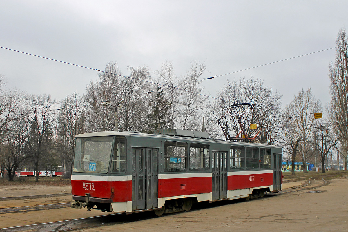 Харьков, Tatra T6B5SU № 4572