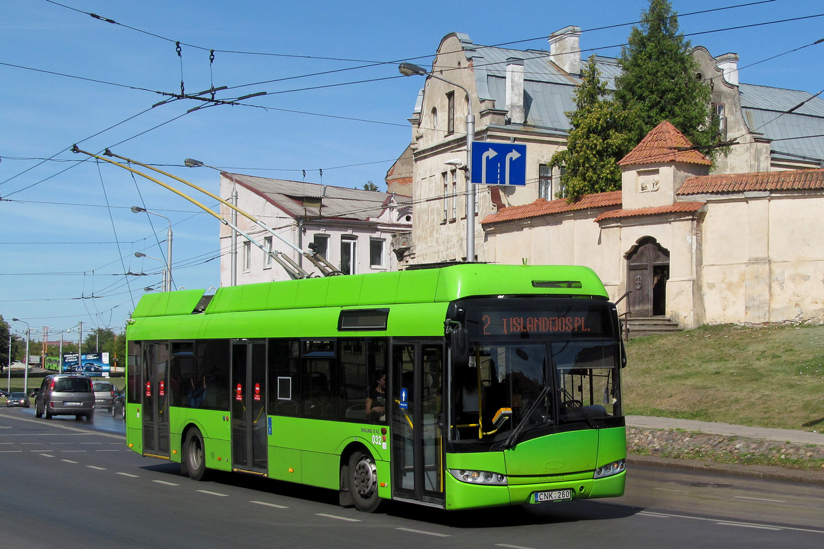 Каунас, Solaris Trollino III 12 AC № 032