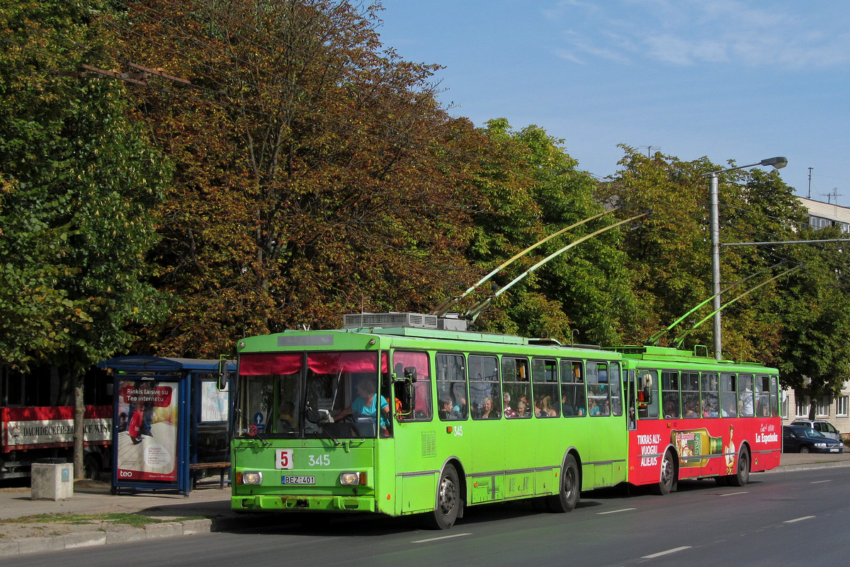 Каунас, Škoda 14Tr13/6 № 345