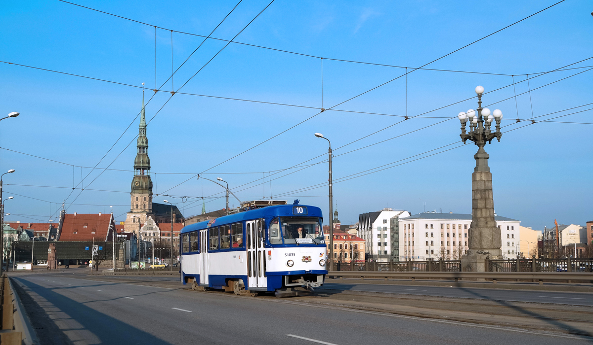 Рига, Tatra T3A № 51035