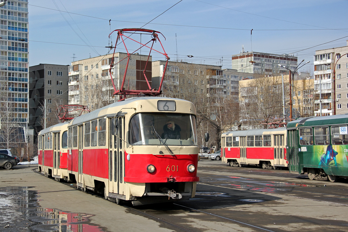 Екатеринбург, Tatra T3SU № 601