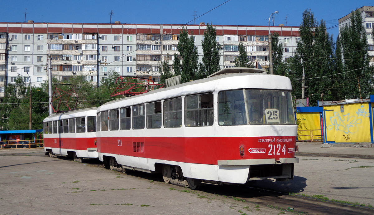 Samara, Tatra T3SU № 2124