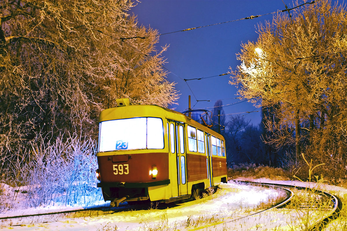 Harkiv, Tatra T3SU Br. 593