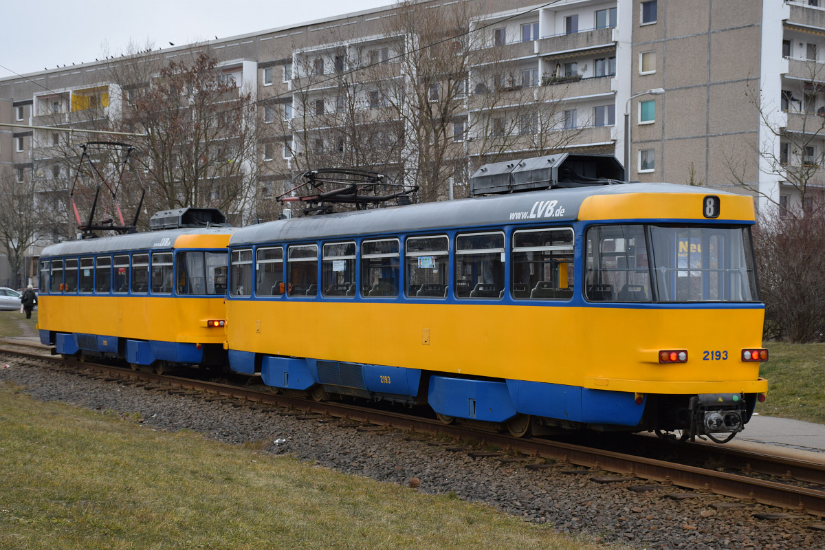 Лейпциг, Tatra T4D-M1 № 2193