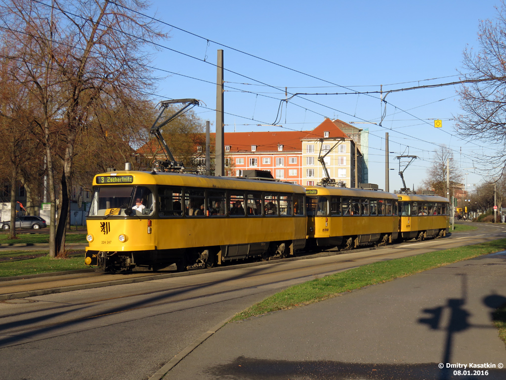 Дрезден, Tatra T4D-MT № 224 247