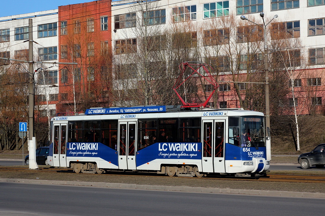 Витебск, БКМ 62103 № 654