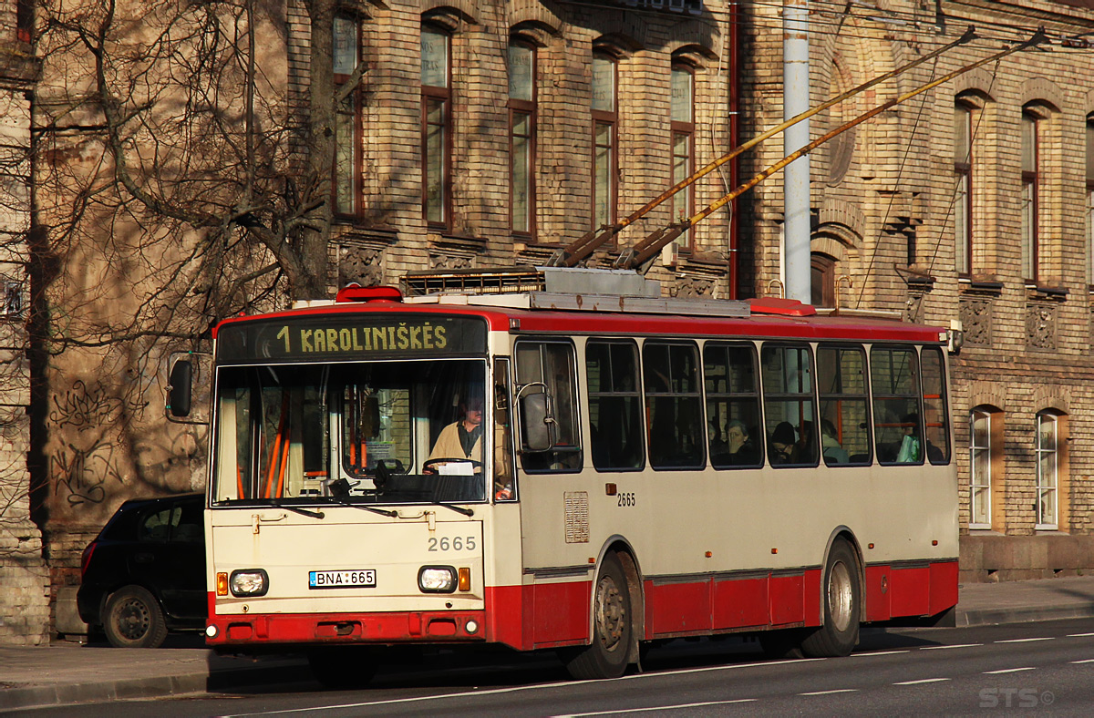 Вильнюс, Škoda 14Tr17/6M № 2665