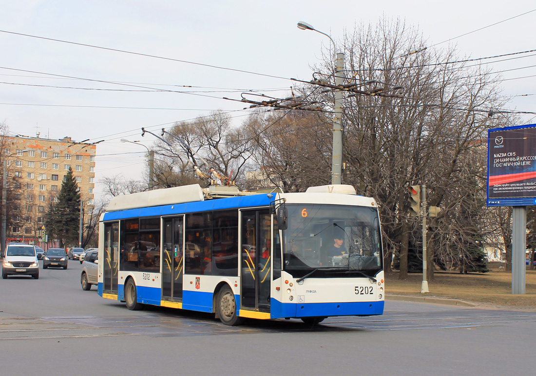 Санкт-Петербург, Тролза-5265.00 «Мегаполис» № 5202