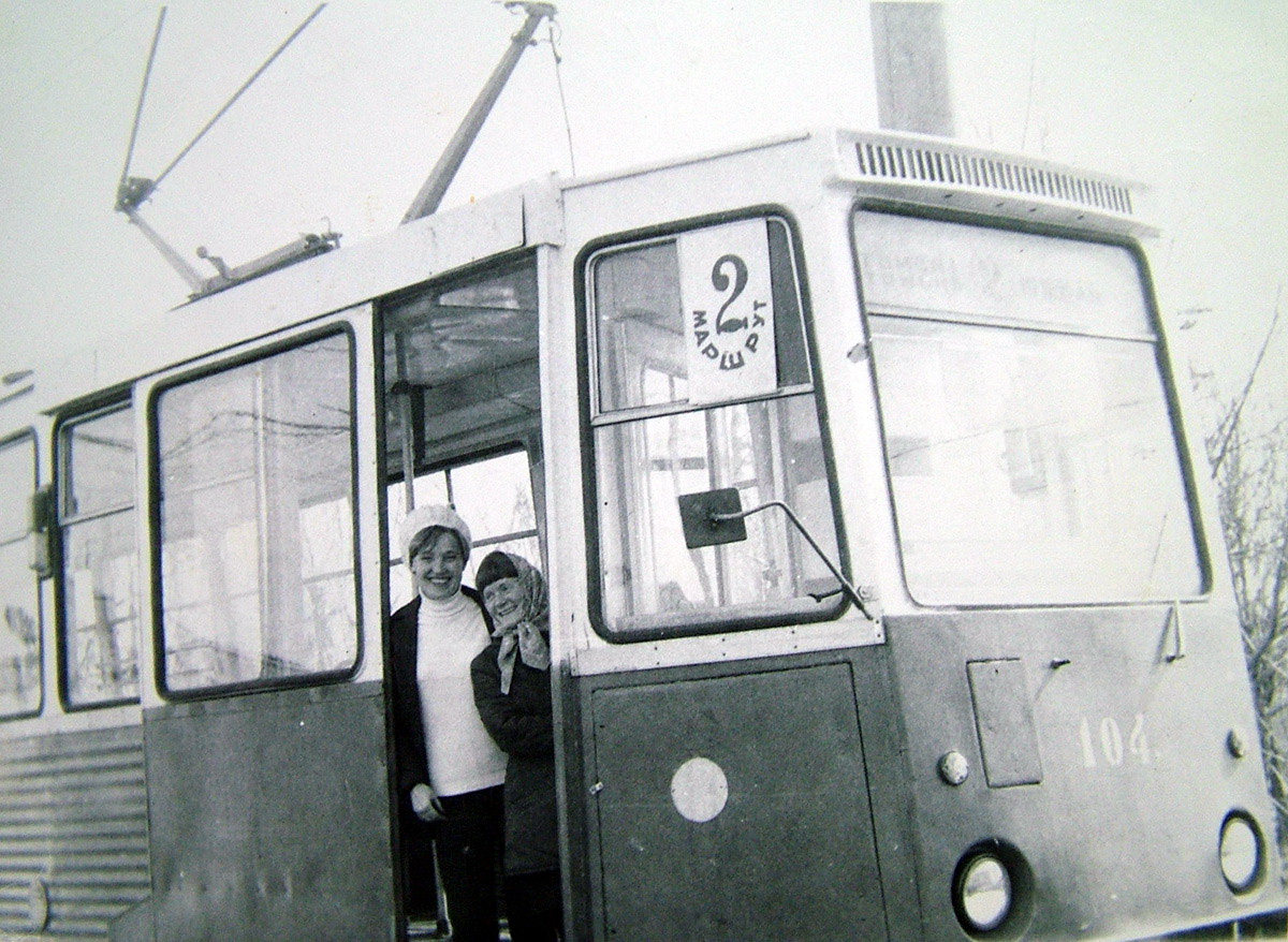 Tomsk, 71-605 (KTM-5M3) č. 104; Tomsk — Old photos