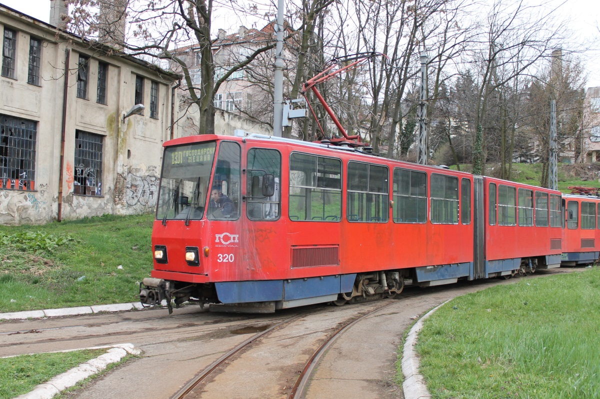 Белград, Tatra KT4YU-M № 320