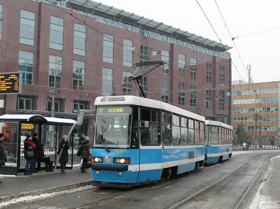 Вроцлав, Konstal 105NWr № 2478