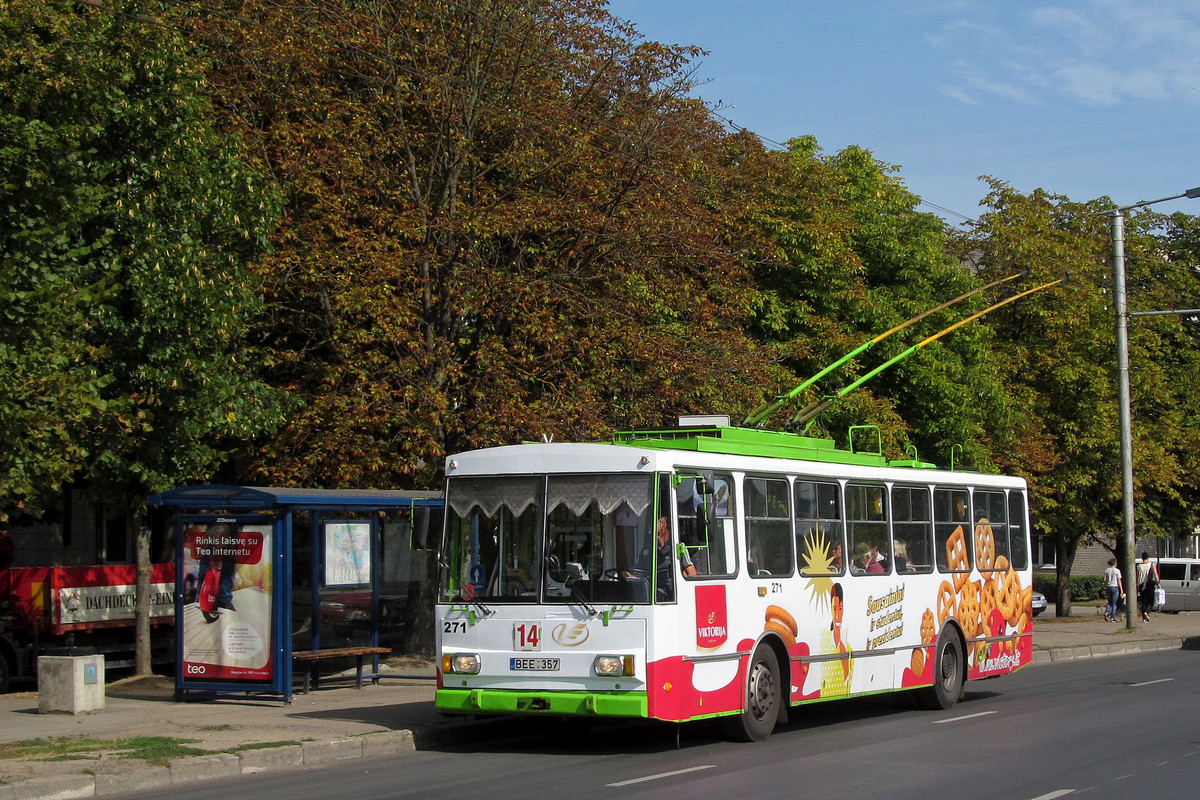 Каунас, Škoda 14Tr02/6 № 271