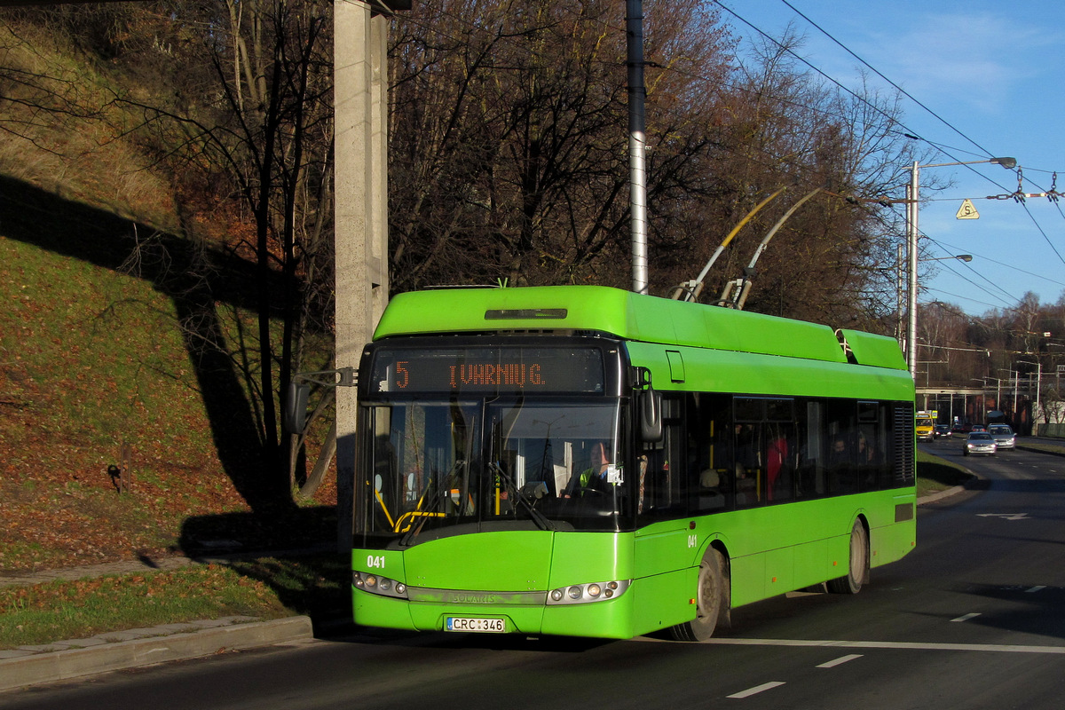 Каунас, Solaris Trollino III 12 AC № 041