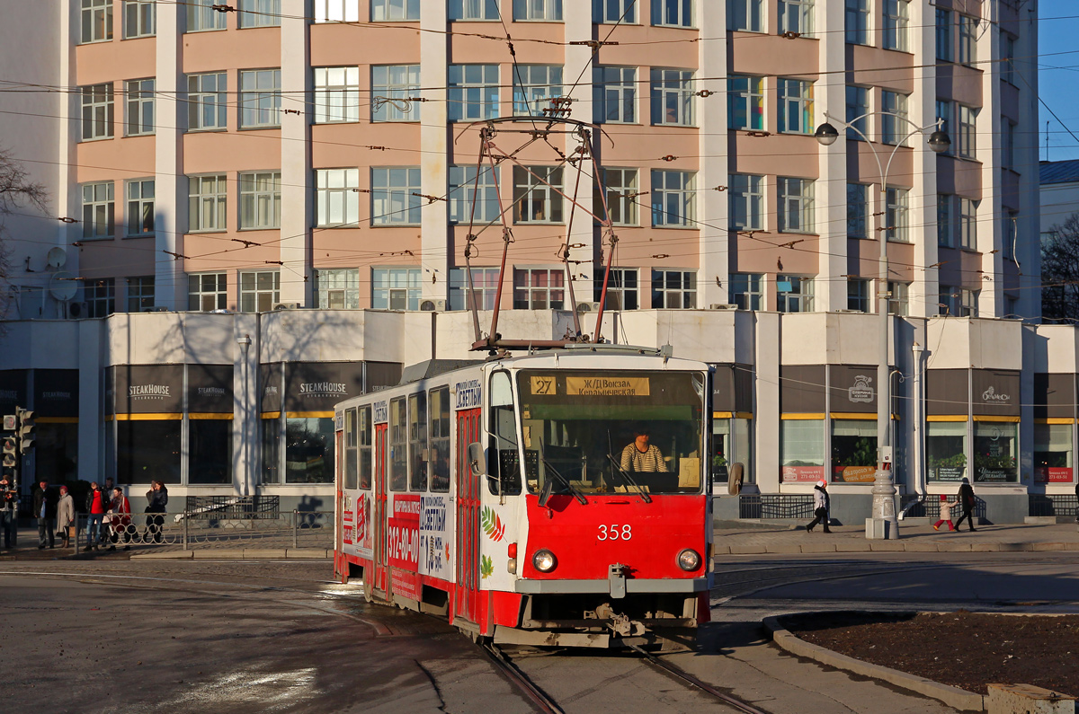 Jekaterynburg, Tatra T6B5SU Nr 358