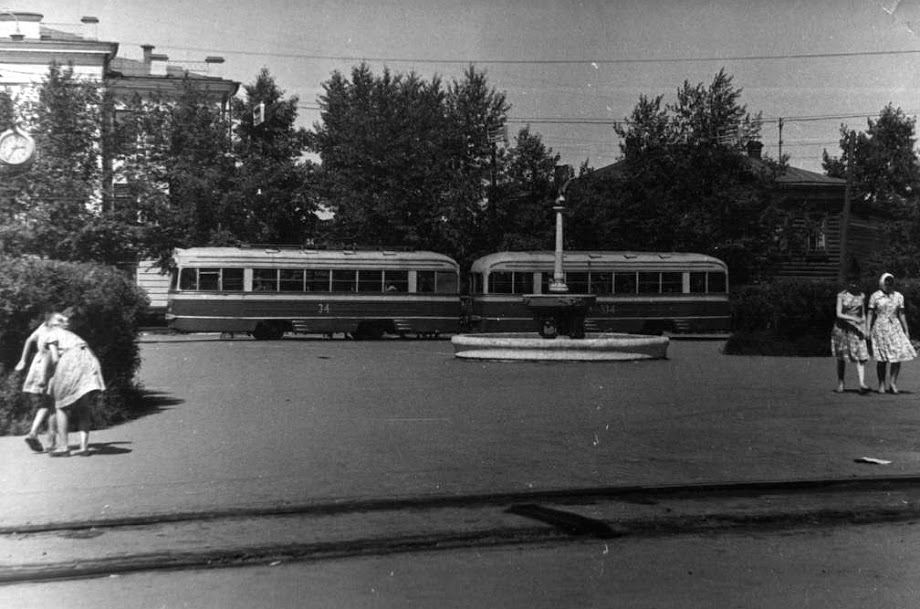 Томск, КТМ-1 № 34; Томск, КТП-1 № 534; Томск — Исторические фотографии
