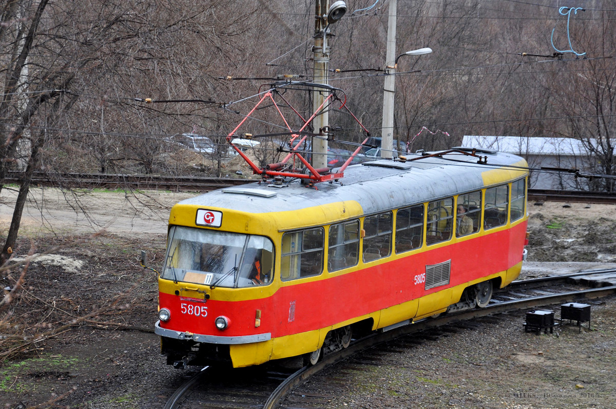 Волгоград, Tatra T3SU № 5805
