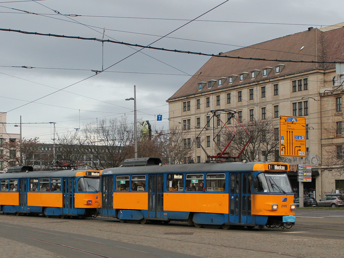 Лейпциг, Tatra T4D-M1 № 2105