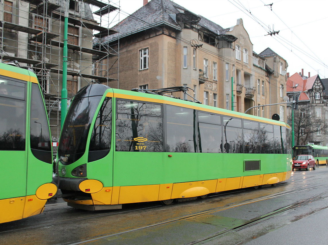 Познань, Konstal 105N-Alfa HF07 № 197