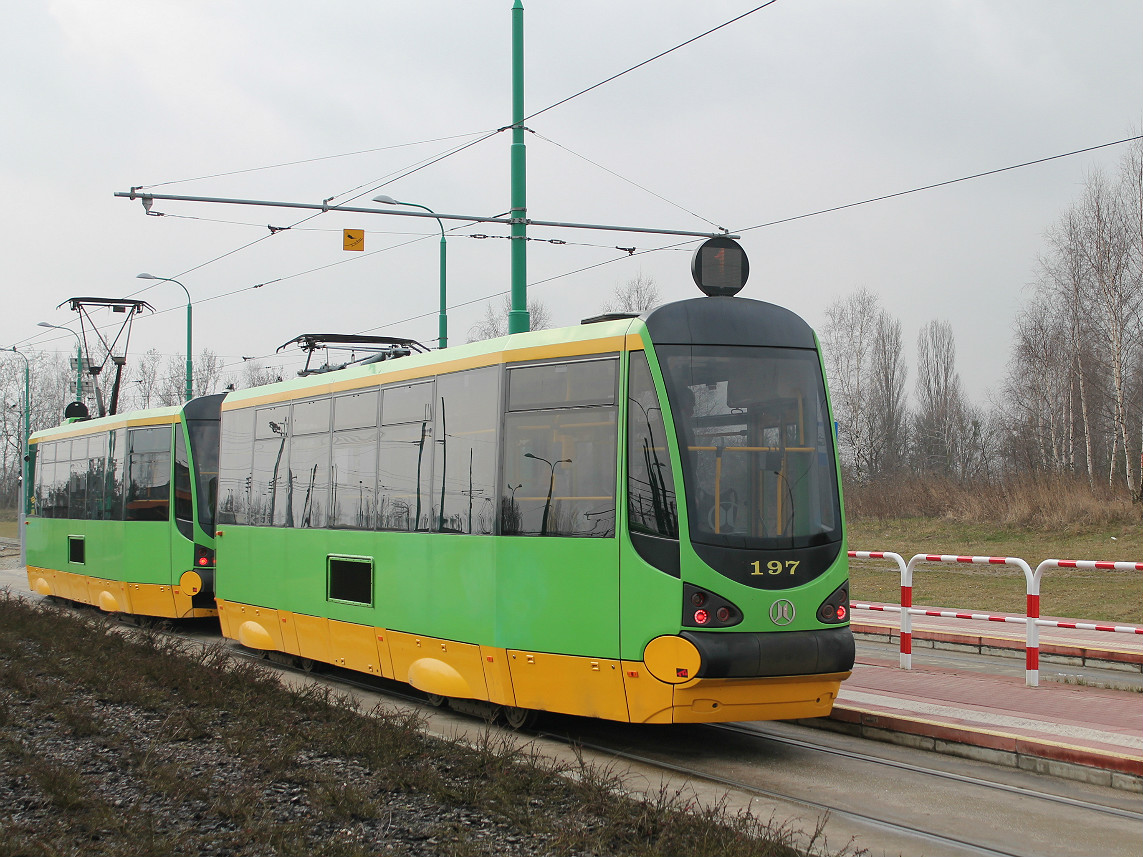Познань, Konstal 105N-Alfa HF07 № 197