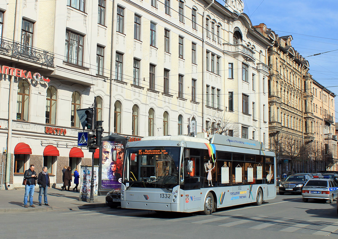 Санкт-Петербург, Тролза-5265.00 «Мегаполис» № 1332