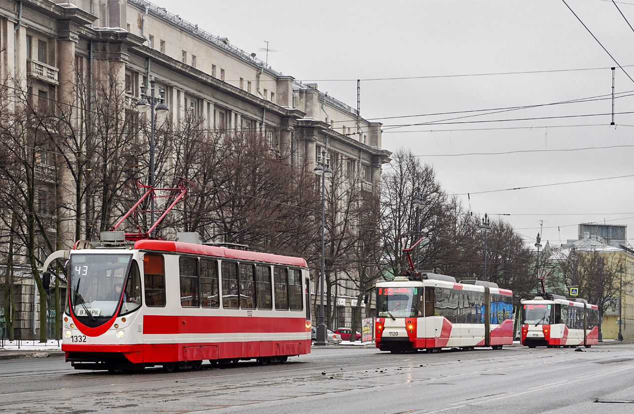 Санкт-Петербург, 71-134А (ЛМ-99АВН) № 1332