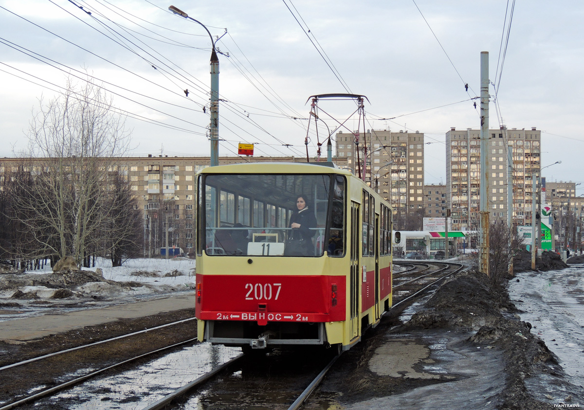 Ижевск, Tatra T6B5SU № 2007 Ижевск, Tatra T6B5SU № 2007